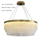 Crystal Ceiling Chandelier: Modern LED Luxury Pendant Light for Home Decor