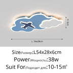 Modern Kids Room Ceiling Chandelier for Bedroom Study Living Room Lighting Fixtures