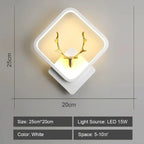 Nordic Acrylic LED Wall Sconce for Bedroom Restaurant Hallway