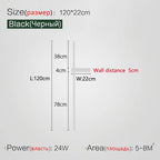 Modern Minimalist Strip Wall Lamp for Bedroom, Living Room, and TV Background