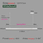 LED Chandelier for Modern Nordic Minimalist Style Dining Room and Kitchen