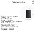 LED Up Down Wall Lamp 6W Aluminum IP65 Indoor Outdoor Light Fixtures