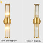 Copper Indoor Wall Sconce Light for Bedroom Living Room Hallway