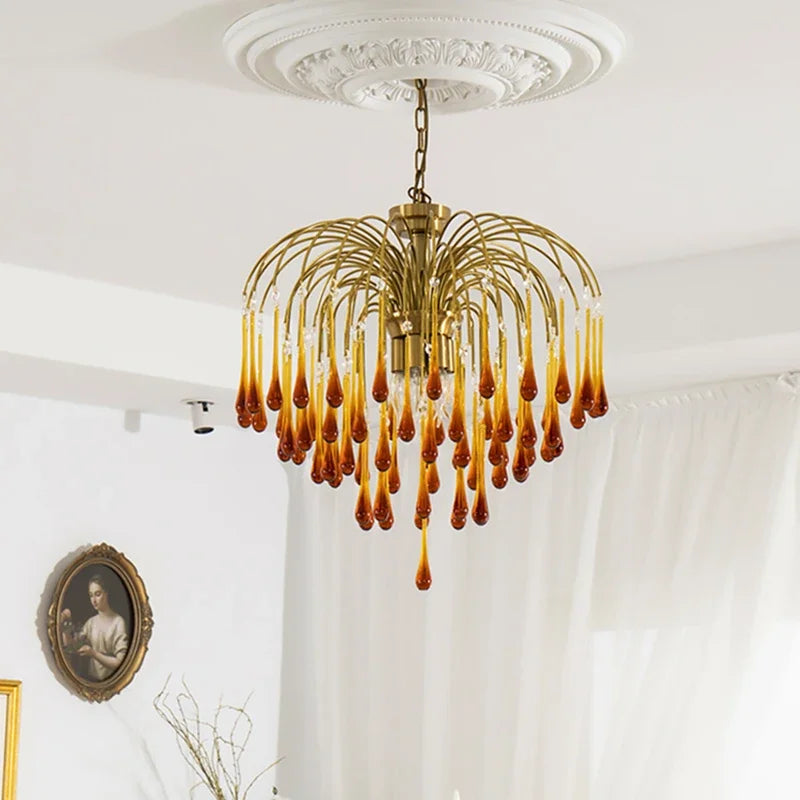Elegant Crystal Ceiling Chandelier for Stylish Home Decor
