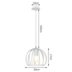 Retro Industrial Pendant Light: Modern Loft Hanging Lamp for Home Decor and Ceiling Lighting