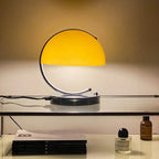 Glass Table Lamp: Nordic Minimalist Retro Light for Bedroom, Restaurant, or Bar