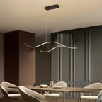 Modern Minimalist LED Chandelier for Dining Room and Bar Lighting