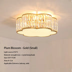 Luxury Crystal Ceiling Lights LED Chandeliers for Living Room Bedroom Lighting