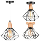 Industrial Metal Pendant Light for Kitchen Island Bar Restaurant Loft Decor