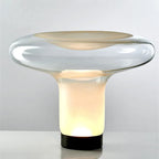 Glass LED Table Lamp: Stylish Lighting for Living Room, Bedroom & Study