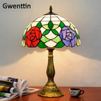 Tiffany Style Stained Glass Led Table Lamp