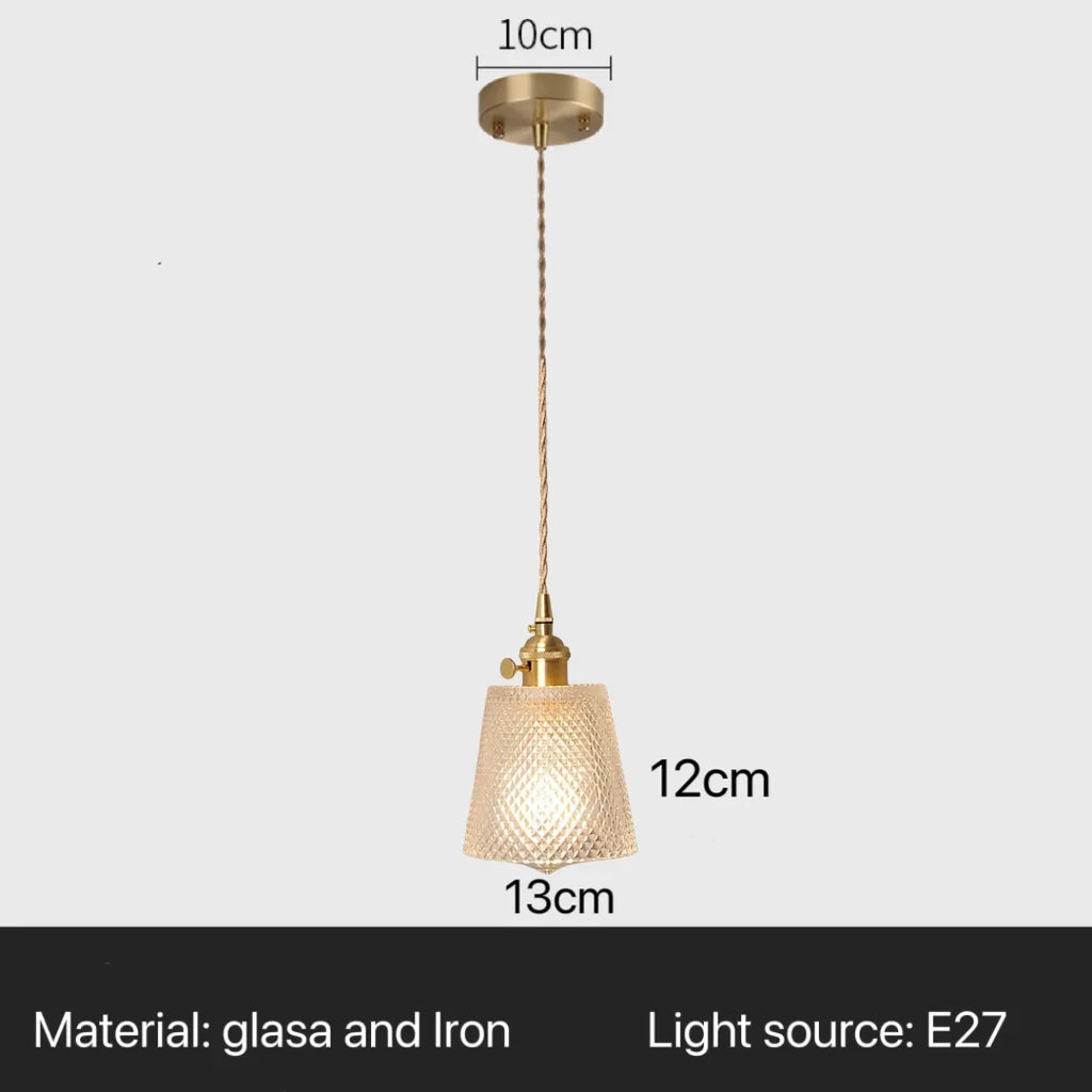 Nordic Flower Glass Pendant Chandeliers for Restaurant Cafe Hotel Decoration