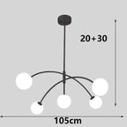 Modern Indoor Pendant Lights Ceiling Chandelier LED Lighting