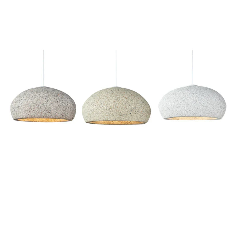 Nordic Minimalist Wabi-Sabi Wind LED Pendant Lights for Dining Room and Bar
