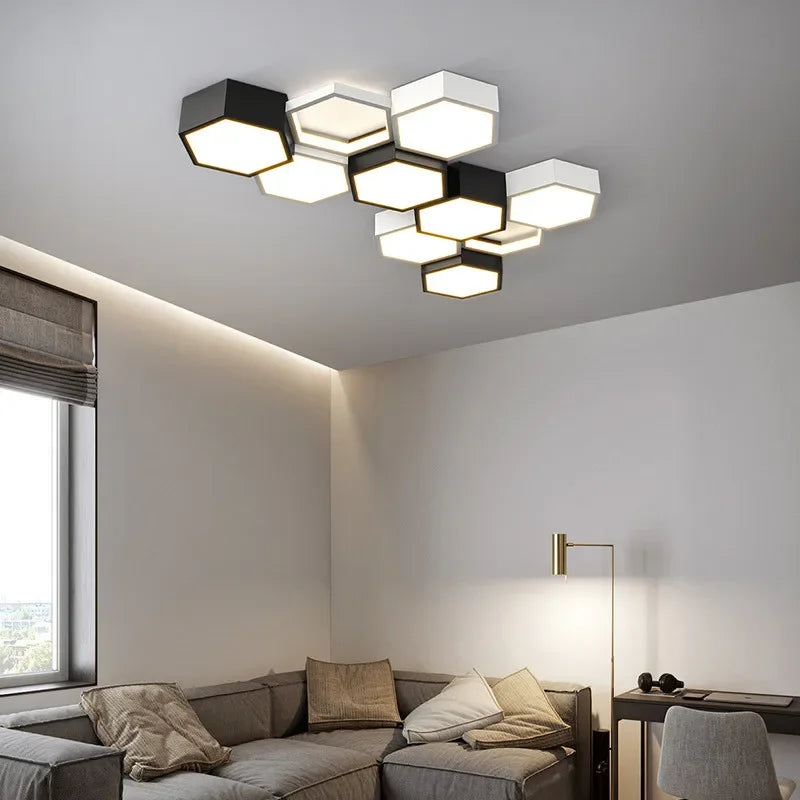 Smart LED Dimmable Chandelier Modern Ceiling Lamp Lighting