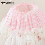 Korean Lace Princess Table Lamp for Kids Room, Bedroom, Bedside - Modern Light