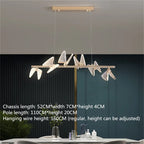 Butterfly LED Chandelier: Modern Hanging Light for Home, Bedroom, Coffee Store & More