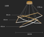 Modern LED Chandelier Ceiling Lamp Pendant Lights Indoor Decorative Lighting