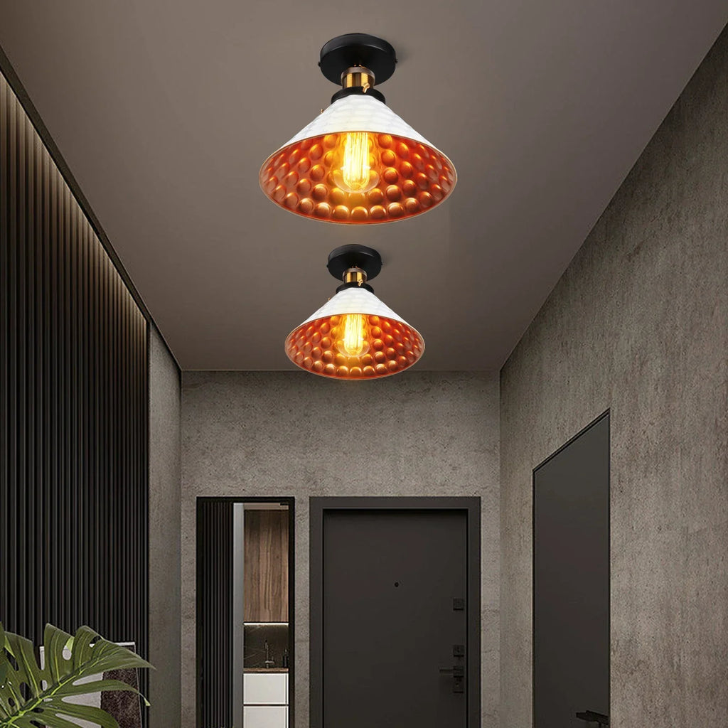 Vintage Industrial Chandelier Hanging Lamp LED Pendant for Home Decor