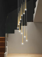 Modern LED Staircase Pendant Chandelier for Living Room Lighting