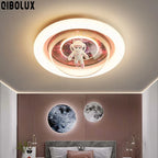 Astronaut LED Ceiling Lights for Children's Room and Bedroom