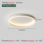 Romantic LED Ceiling Lamp for Bedroom Decoration