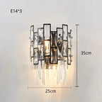 Modern Crystal Chandelier for High-End Living Room Decor Lighting