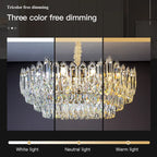 Crystal Chandelier: European Designer Style for Living Room, Bedroom & Dining Room