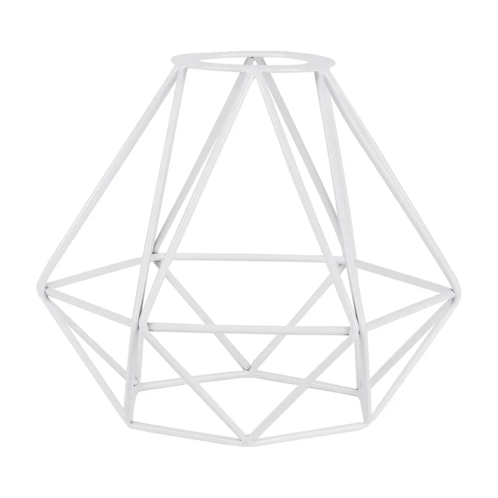 Geometric Metal Light Cage Cover Pendant Lampshade
