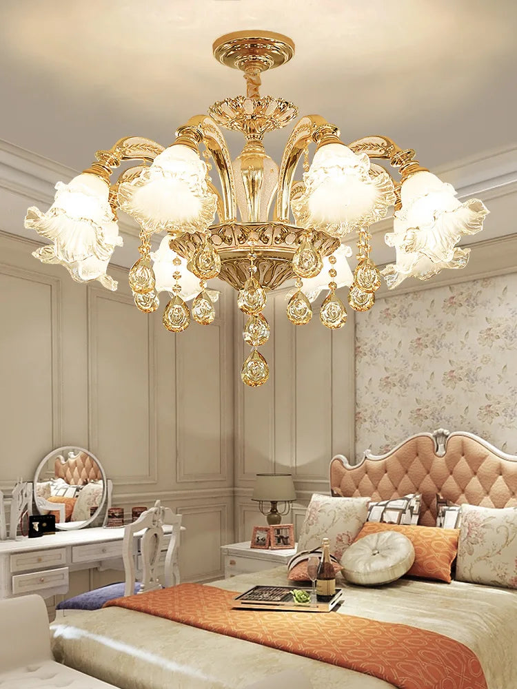 Crystal Luxury Ceiling Chandelier for Living Room, Hotel, Villa Lobby - Nordic Modern Lighting