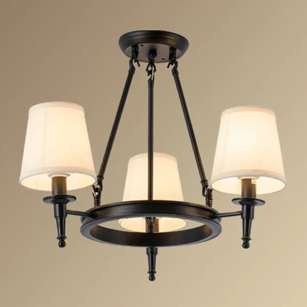 Retro Iron Pendant Lamp Classic Design Lighting Fixture