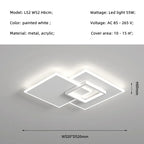 Minimalist LED Ceiling Light for Living Room and Bedroom