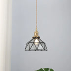 Tiffany Glass Chandelier Pendant Ceiling LED Light for Nordic Bedroom
