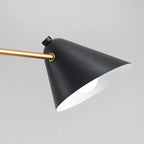 Cone Shade Chandelier: Minimalist Nordic Design for Living and Dining Rooms
