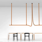 Leather Belt Chandelier Pendant Light for Modern Minimalist Home Decor