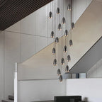 Modern Mini LED Chandelier for Kitchen Living Room Staircase Pendant Lighting