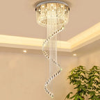 Double Spiral Staircase Chandelier for Modern Home Decoration