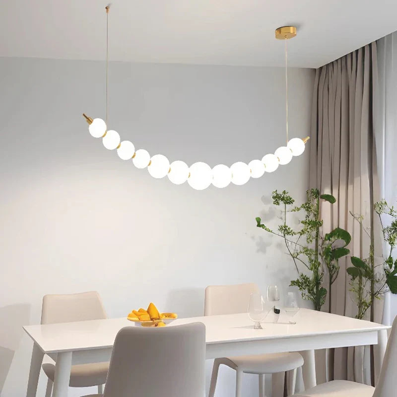 Modern LED Pendant Chandelier for Living and Dining Rooms