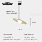 Minimalist Water Ripple LED Chandelier for Home, Restaurant, and Bar