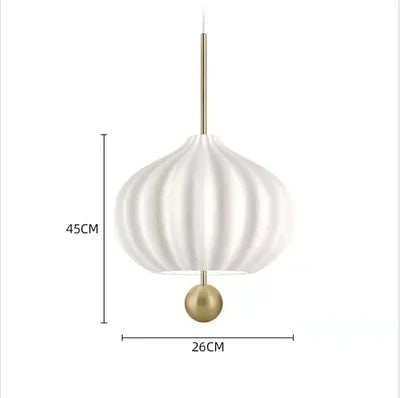White Glass Chandelier for Dining, Kitchen, Bedroom & Exhibition Hall in Post-Modern Hotel