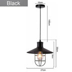Industrial Loft Chandelier Pendant Lamp LED Edison Vintage Hanging Light