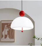 Modern Bauhaus Glass Pendant Lamp for Restaurant, Bedroom, Study and Coffee Shop