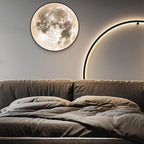 MoonGlow LED Wall Light for Bedroom & Living Room Decor