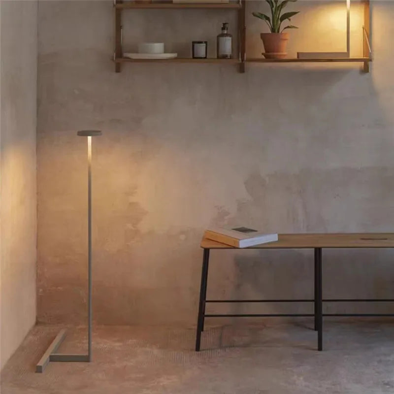 Nordic Minimalist Floor Lamp for Art Decor in Restaurant Bedroom Studio