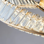 Crystal Stainless Steel Ceiling Pendant Light for Luxurious Living