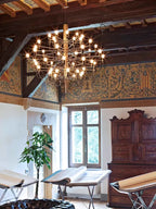 Nordic Italian Midsummer Fruits Chandelier for Modern Living Room – Replica Pendant Light