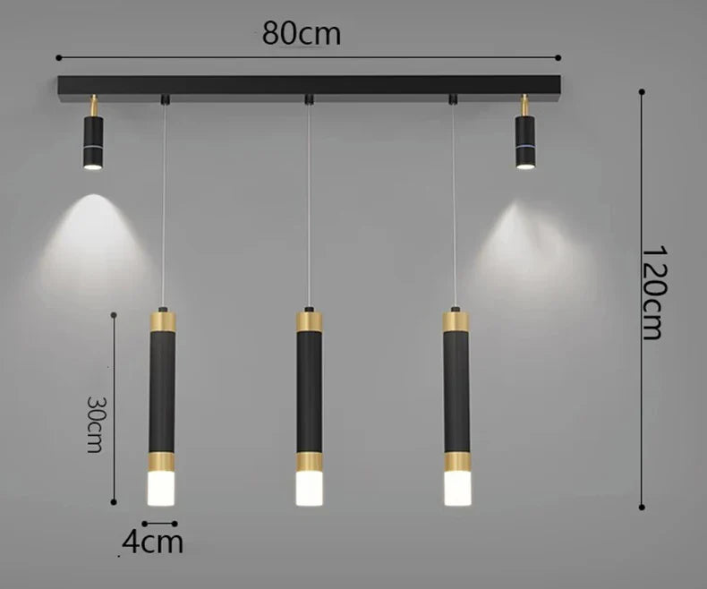 Modern LED Pendant Light Chandeliers for Living and Dining Room