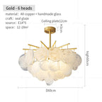 Modern Luxury Black Gold Chandelier for Living Room and Restaurant