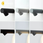 LED Wall Sconce: Aluminum Creative Indoor Outdoor Lamp for Living Room Bathroom