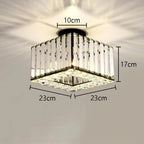 Glass Crystal LED Ceiling Chandelier for Home Decor